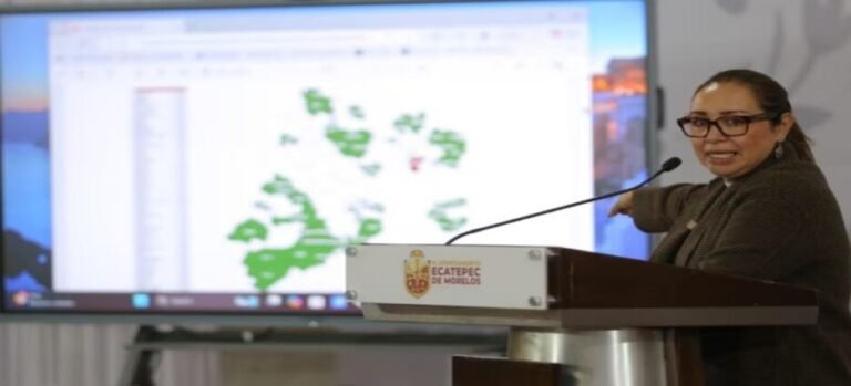 Alcaldesa Cisneros destaca reducción de delitos de alto impacto en Ecatepec