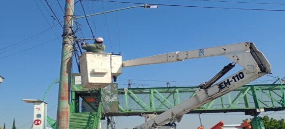 Inician jornadas de reconexión de luminarias en Ecatepec