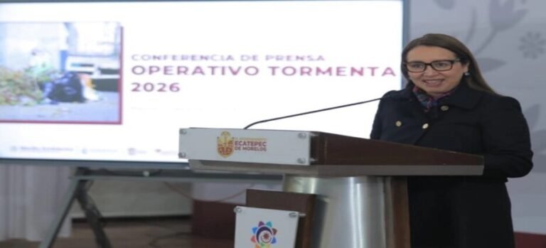 Activan operativo para prevenir inundaciones durante próxima temporada de lluvias en Ecatepec