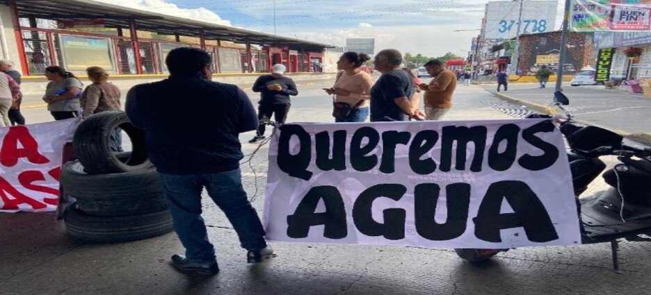 Ecatepec cumple 7 años sin sistema de agua regular