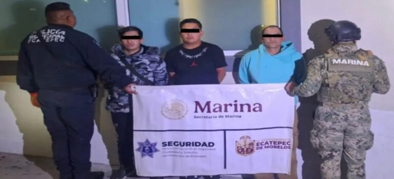 Detienen a sujetos con 339 envoltorios de estupefacientes en Ecatepec