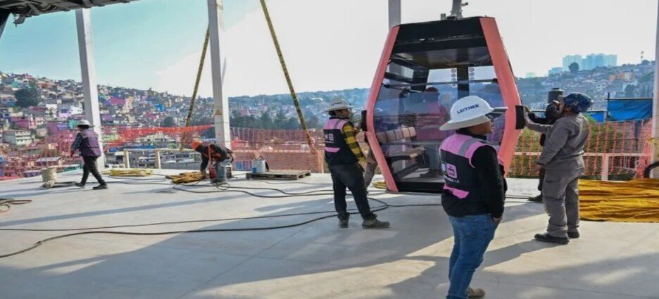 Instalarán cabinas del Mexicable Línea III en Edomex