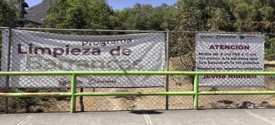 Construyen presa para prevenir inundaciones en Ecatepec