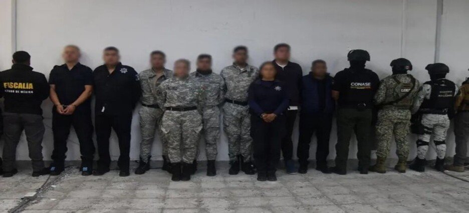 Ex funcionarios detenidos tras Operación Enjambre en Edomex podrían pasar Hasta 70 años de cárcel