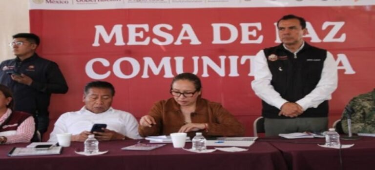 Realizan Mesa de Paz en Ecatepec; atenderán problemas de seguridad y servicios en colonias