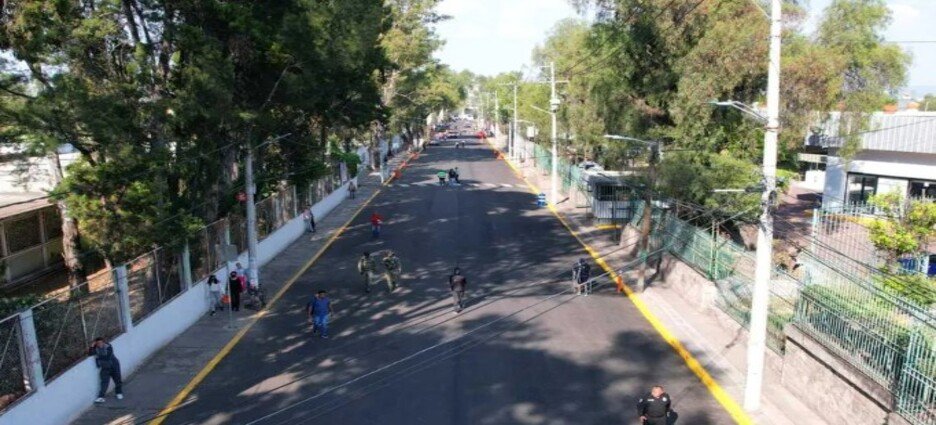 Rehabilitan avenidas del Trabajo y Miguel Hidalgo en Ecatepec