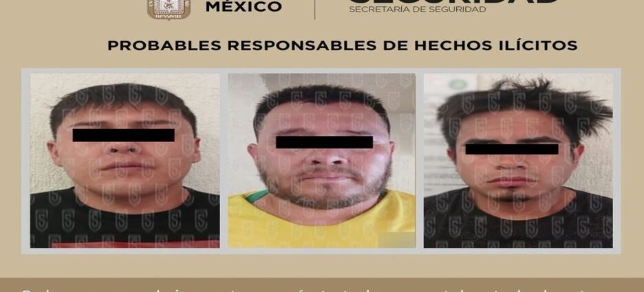Detienen a sujetos con 63 celulares robados en Ecatepec